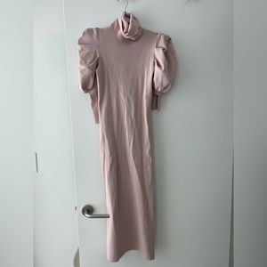 Zara puff sleeve dress